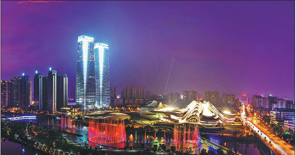 For dynamic Changsha, it's a case of all the world's a stage
