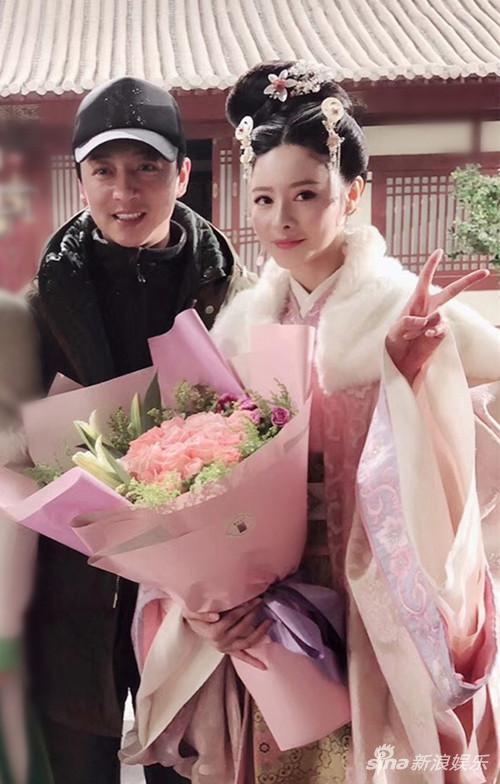 魏晓涵、导演李木弋合照
