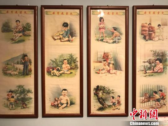 中国年画、老上海物件勾起儿时回忆