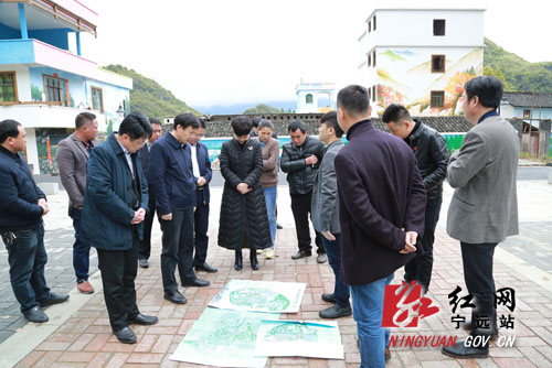 唐何在湾井现场办公 推进旅游项目建设