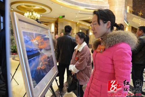  双牌县举行“迎两会” 翰墨丹青 美好双牌 书法、美术、摄影联展