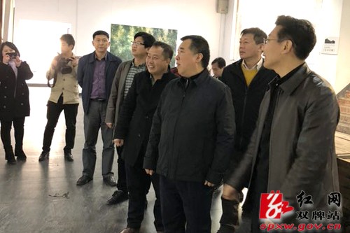 省文化厅调研组考察双牌县龙洞文化艺术产业园项目