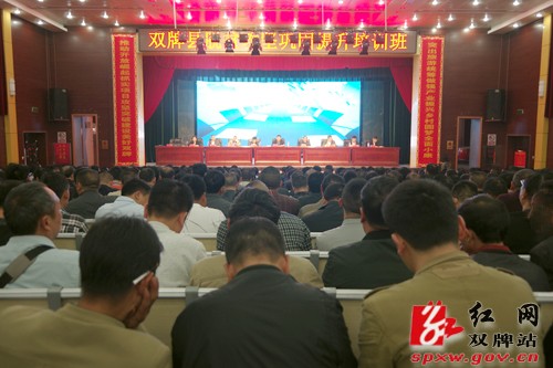 脱贫摘帽不是终点 双牌县开展脱贫攻坚巩固提升培训