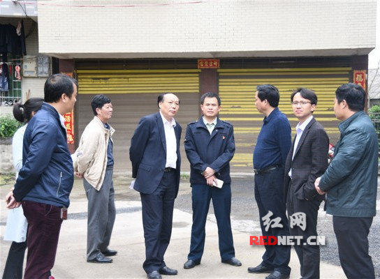 袁火林一行调研经开区城中村国卫整改工作