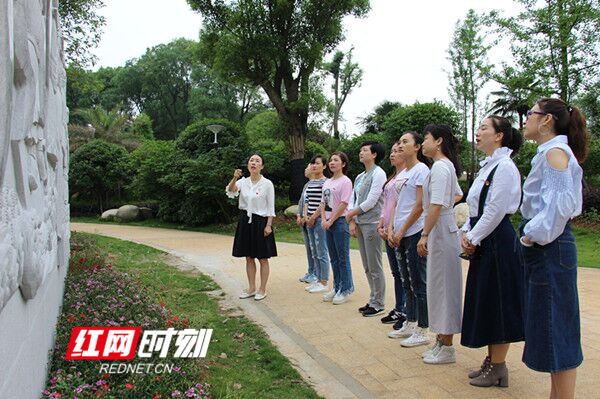永州市委机关幼儿园赴“清风园”开展主题党日活动