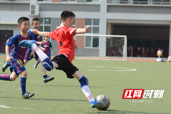 足球儿童节 长沙育才二小2018年校园足球联赛