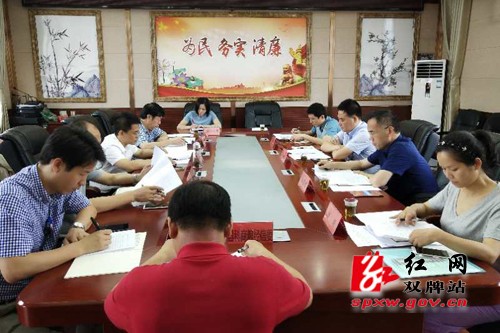 市统计来双牌调研经济社会发展运行情况
