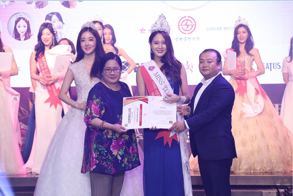 2018世界旅游小姐韩国冠军出炉 美若天仙
