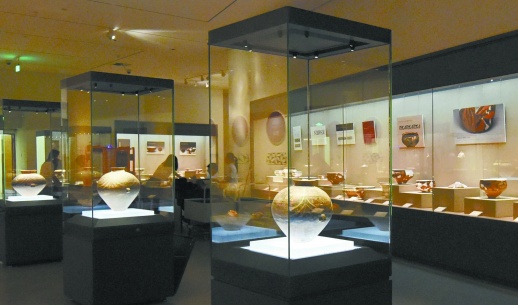 黄河流域史前彩陶首次大规模在湘展出