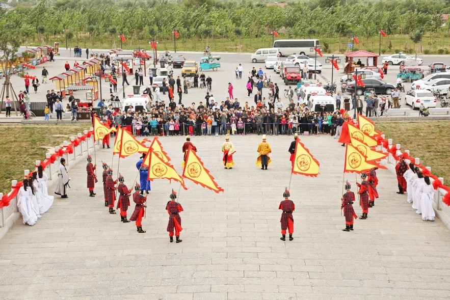 山东无棣古城十一黄金周古韵大戏上演 (2).jpg