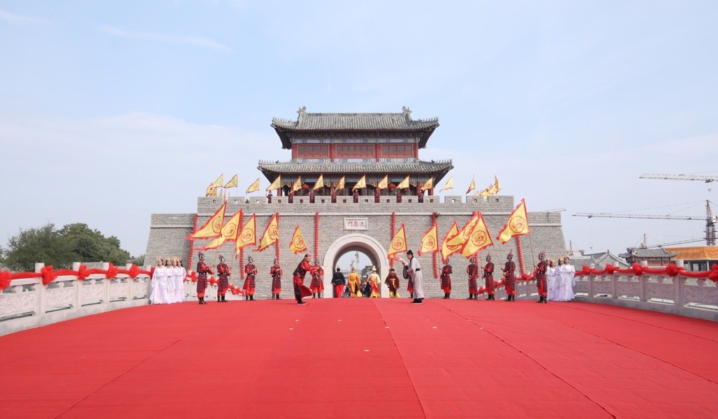 山东无棣古城十一黄金周古韵大戏上演 致力打造鲁北地区综合性影视