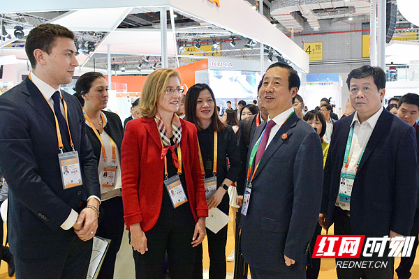 许达哲出席进口博览会:欢迎来湘投资兴业 共享