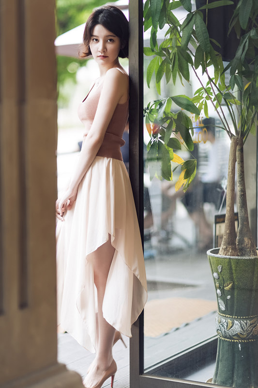 崔心心最新初秋写真清雅秀美诠释小资情怀