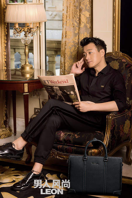 佟大为变身霸道总裁西装笔挺彰显醇熟男人味