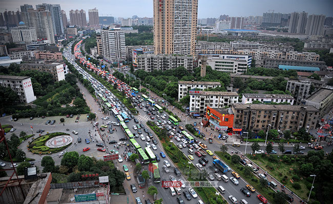 [轉帖]中秋前夕 長沙大堵車