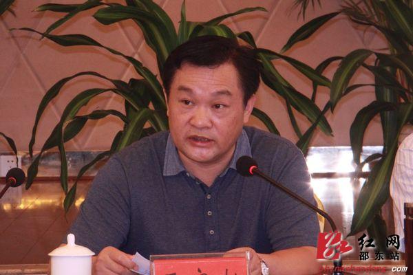 邵东县委副书记王定松作社会管理综合治理和信访维稳工作讲话