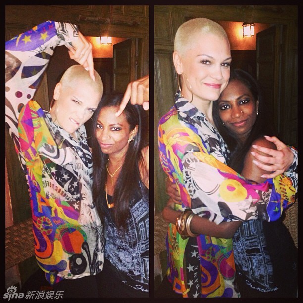 英国个性女歌手jessie j光头性感硬朗(图)