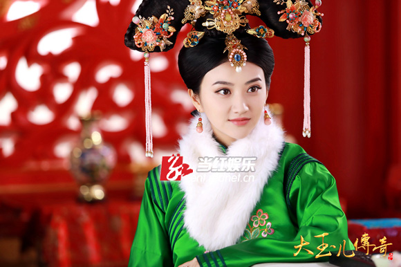 景甜大玉儿传奇造型首曝光展现一代皇后花样年华