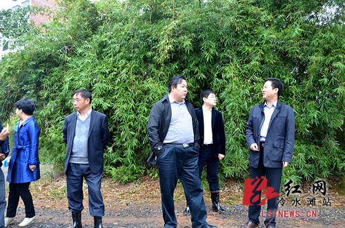欧阳元初,唐满平一行调研曲河安置小区建设永州市冷水滩区委书记欧阳