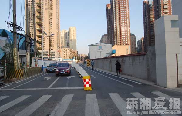 长沙德雅路疏解工程通车 与湘雅路对接(图)