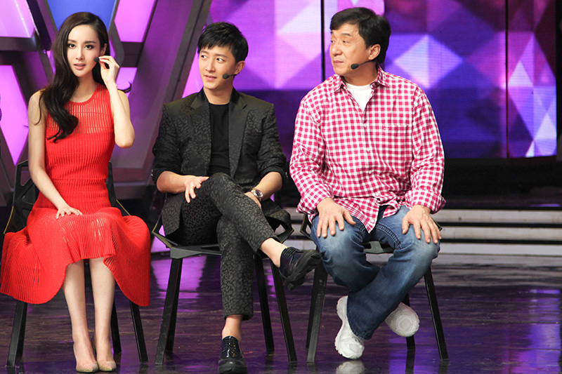 王若心首登快本成龙是我永远的男神