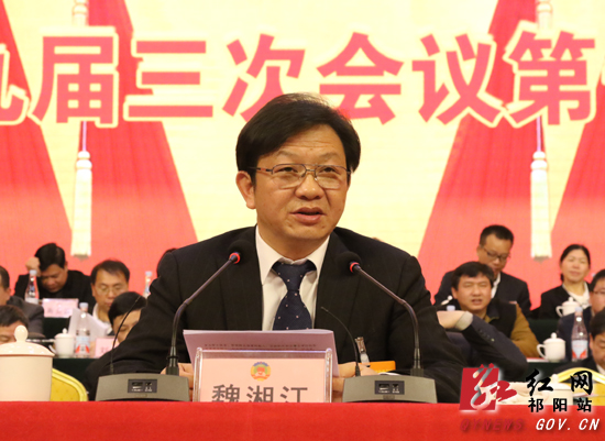 县委书记魏湘江讲话