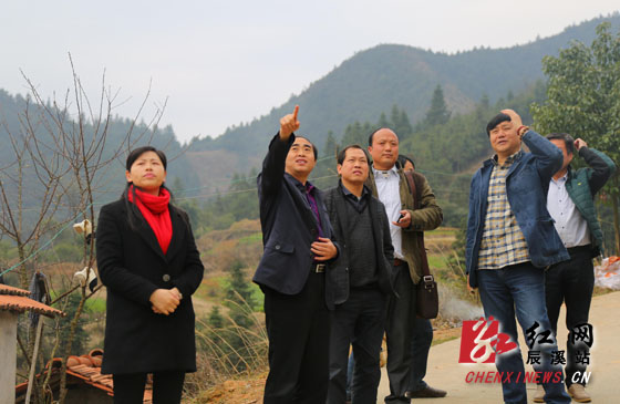 湖南雪峰山生态文化旅游有限公司实控人陈黎明一行到瑶乡水寨踏青采风