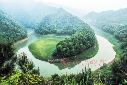 "生态美城"青山绿水 九曲浏阳河串起魅力浏阳