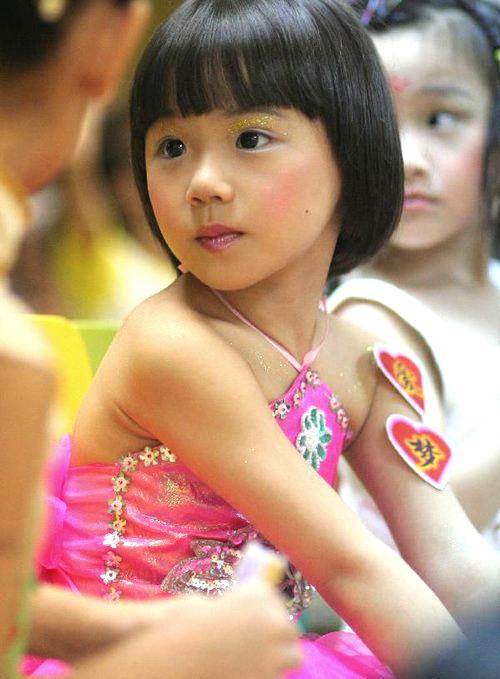 童星徐黄丽:五岁的形象大使