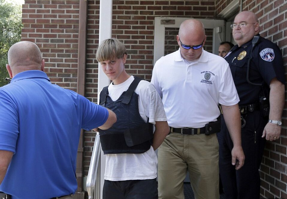 美国警方逮捕教堂枪击案嫌犯 正面照曝光(组图)