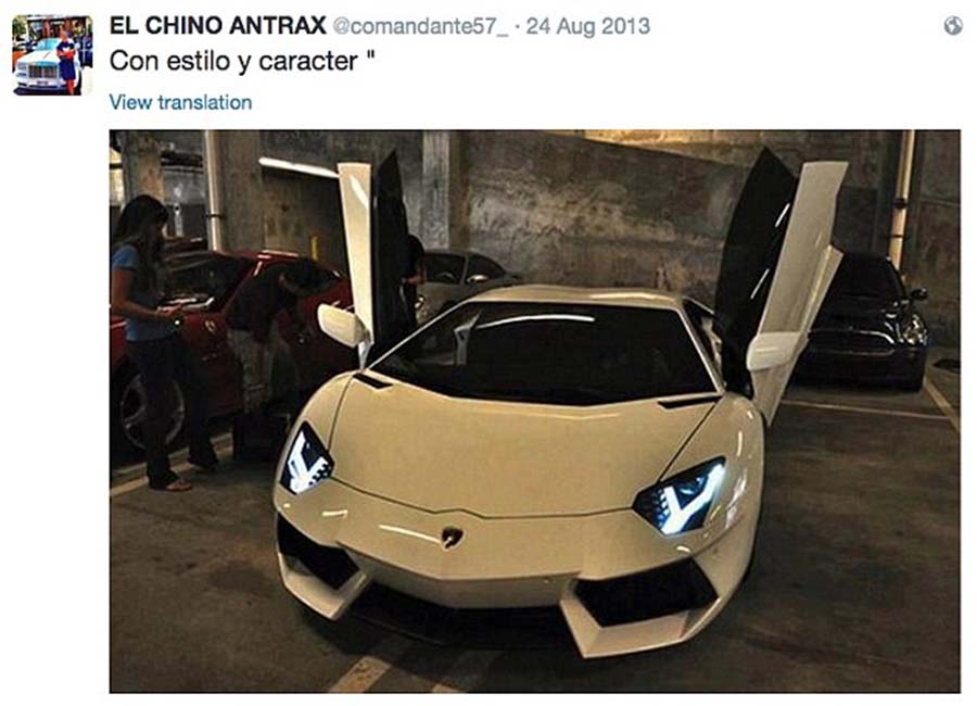 墨西哥越狱大毒枭儿女高调炫富 猖狂炫耀"嗜血本性"(组图)