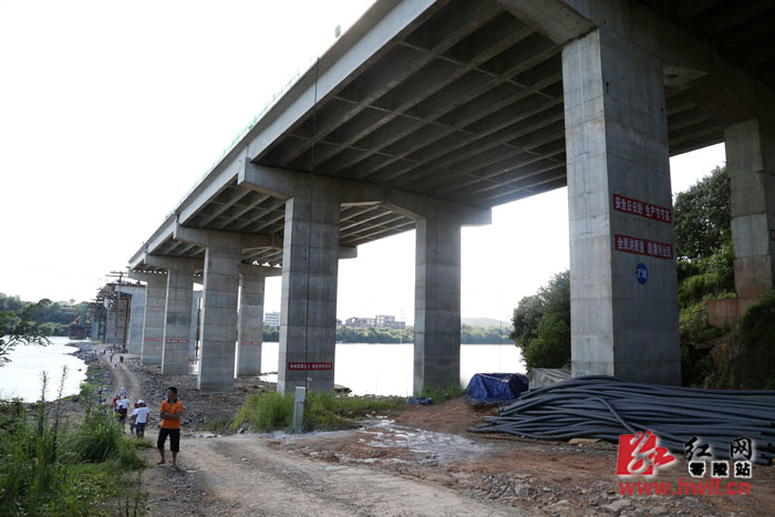 萍洲大桥因地质溶洞延后至今年12月底竣工