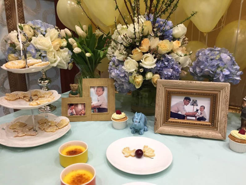 汪涵儿子周岁宴曝光 现场温馨如童话世界_明星要闻_娱乐频道