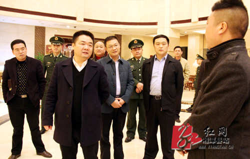 平安夜傅国平率队夜查湘潭县消防安全