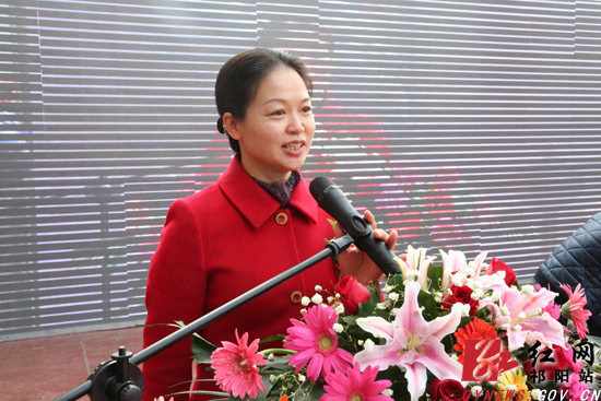 副市长罗双全宣布祁阳"村淘"项目集中上线暨服务中心正式开业