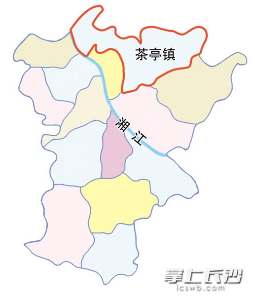 市州聚焦 長沙 正文製圖/王斌 地名來源:東城原屬銅官鄉,新中國成立