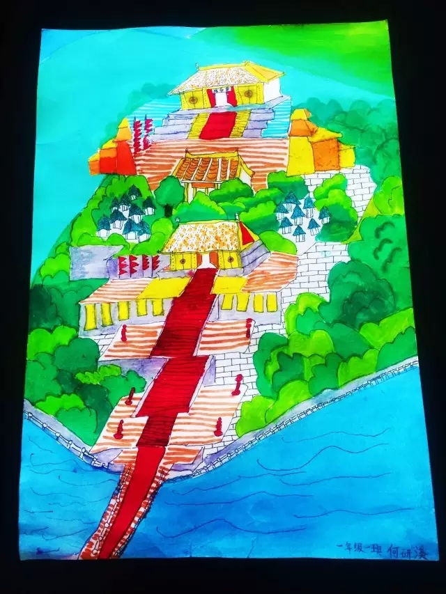 全国首届"画出你心中的黄帝陵"少儿绘画作品大赛火热进行