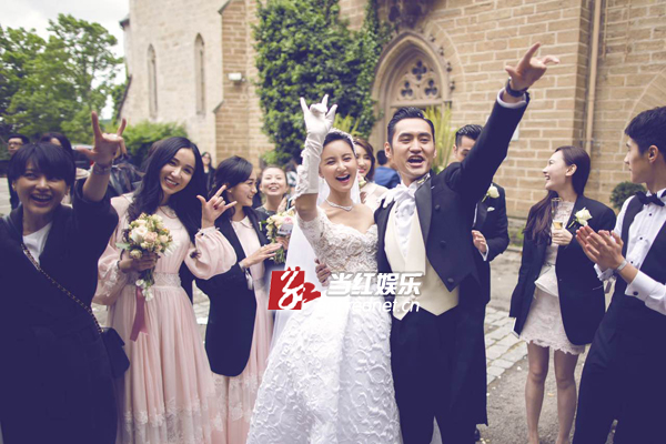 袁弘张歆艺婚礼现场图曝光 文艺别致的爱情童话!