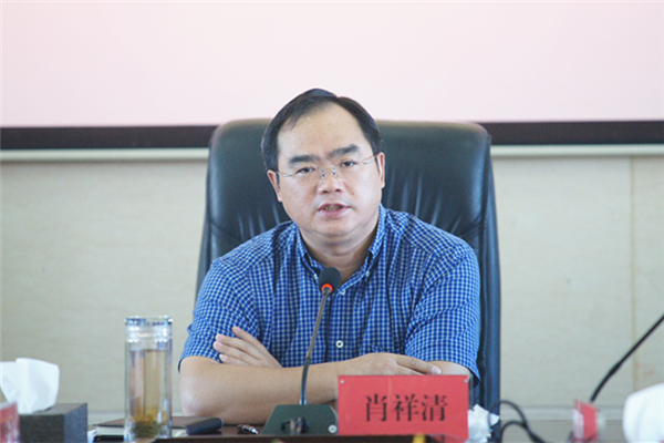 肖祥清局长讲话.