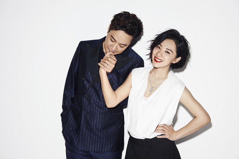 高甜来袭刘璇王弢夫妇曝光时尚大片