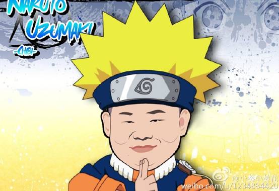 卡通版小岳岳走红 盘点那些被恶搞的小岳岳