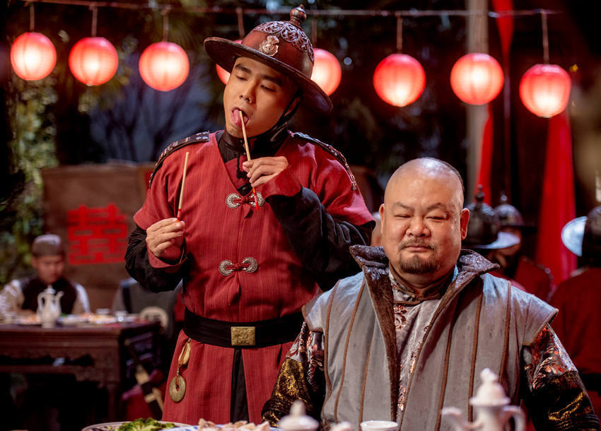 由包贝尔,贾玲,王鸥等人主演的古装喜剧《欢喜密探》上档播出,袁成杰