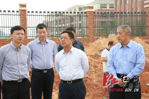 宁远:刘卫华,唐何深入乡镇街道开展新建派出所选址现场办公