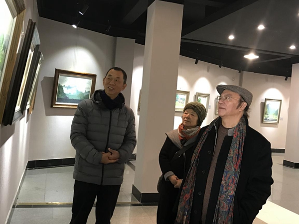 自然的境象 蔡国胜油画作品展上海展出